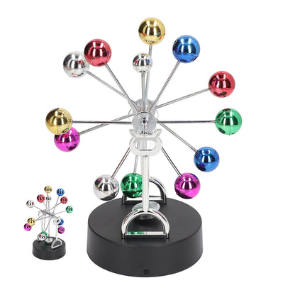 Perpetual Motion Machine USB Battery Dual Use Ferris Wheel Balance Toy Tabletop Decorative Ornaments