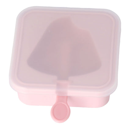 Popsicle Molds Reusable Stackable DIY Silicone Ice Cream Popsicle Cakesickle Molds Kitchen Tools with Lid Stick Watermelon