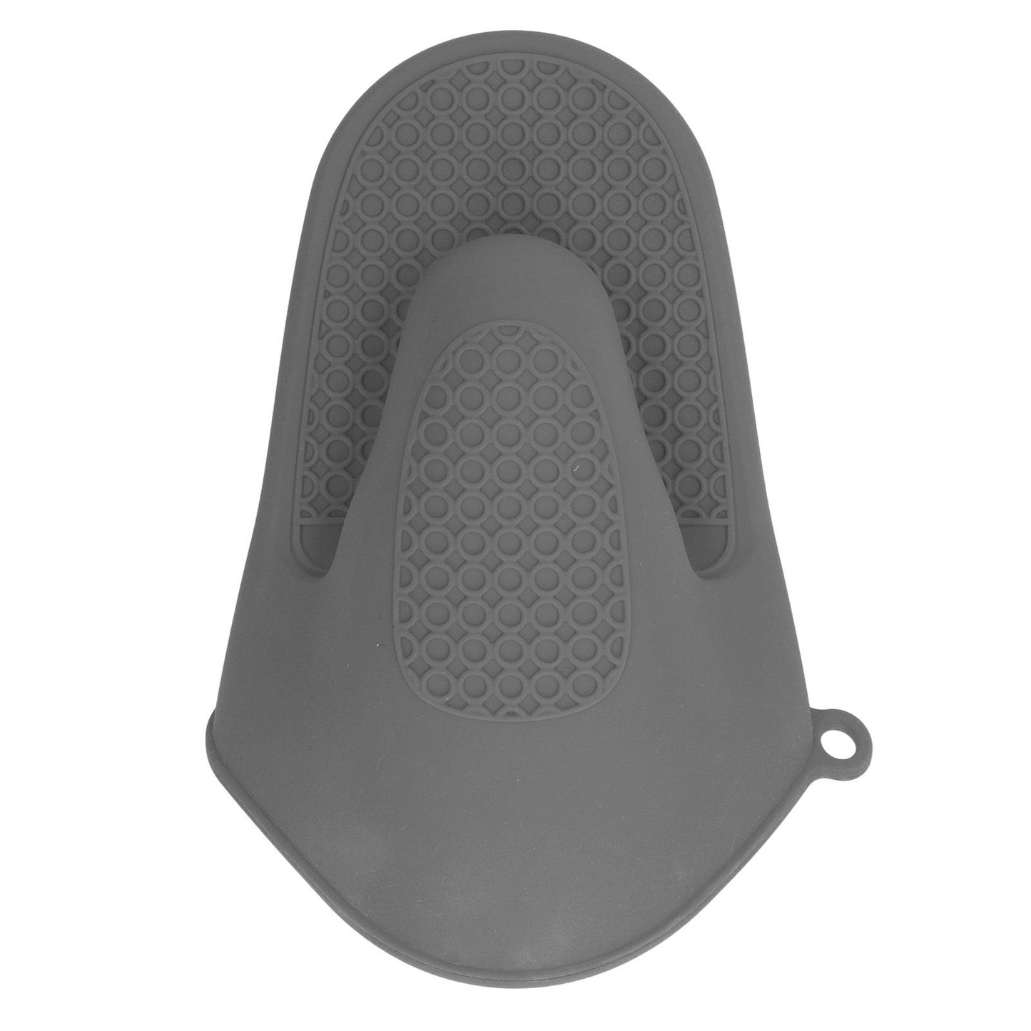 2pcs Oven Mitts Mini Silicone Thickened Anti Scalding Cooking Pinch Mitts for Kitchen Grey