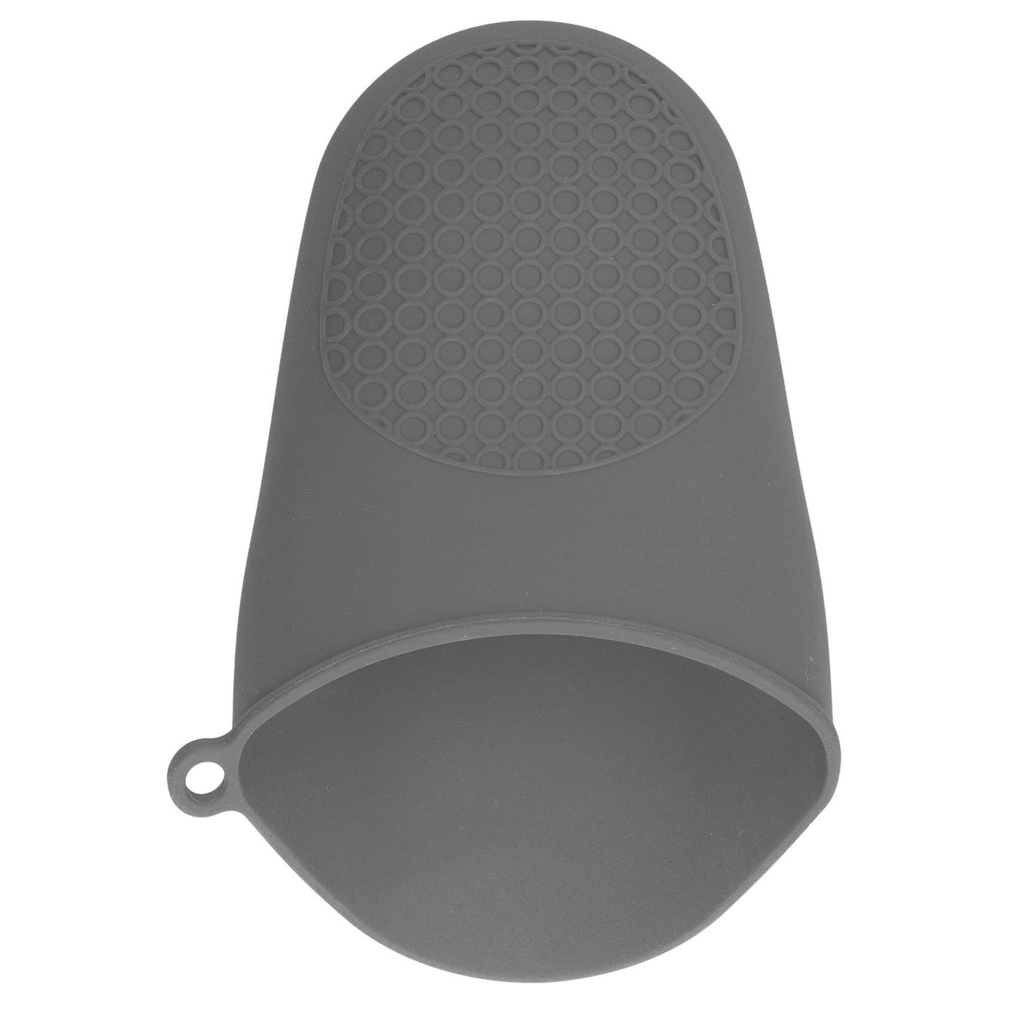 2pcs Oven Mitts Mini Silicone Thickened Anti Scalding Cooking Pinch Mitts for Kitchen Grey