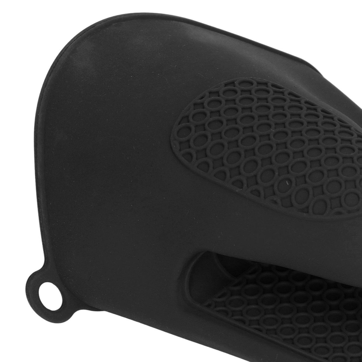 2pcs Oven Mitts Mini Silicone Thickened Anti Scalding Cooking Pinch Mitts for Kitchen Black