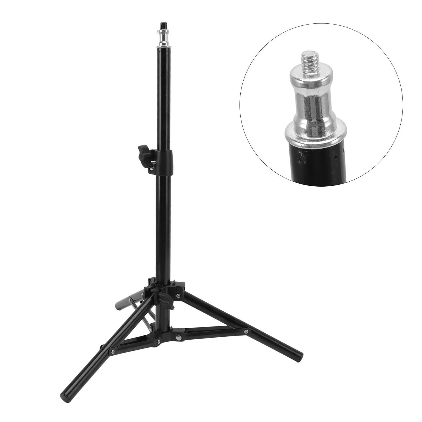 Fill Light Tripod Stand Foldable ABS Fill 46cm Maximum Height Light Selfie Stick for Live Video Camera