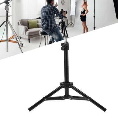 Fill Light Tripod Stand Foldable ABS Fill 46cm Maximum Height Light Selfie Stick for Live Video Camera