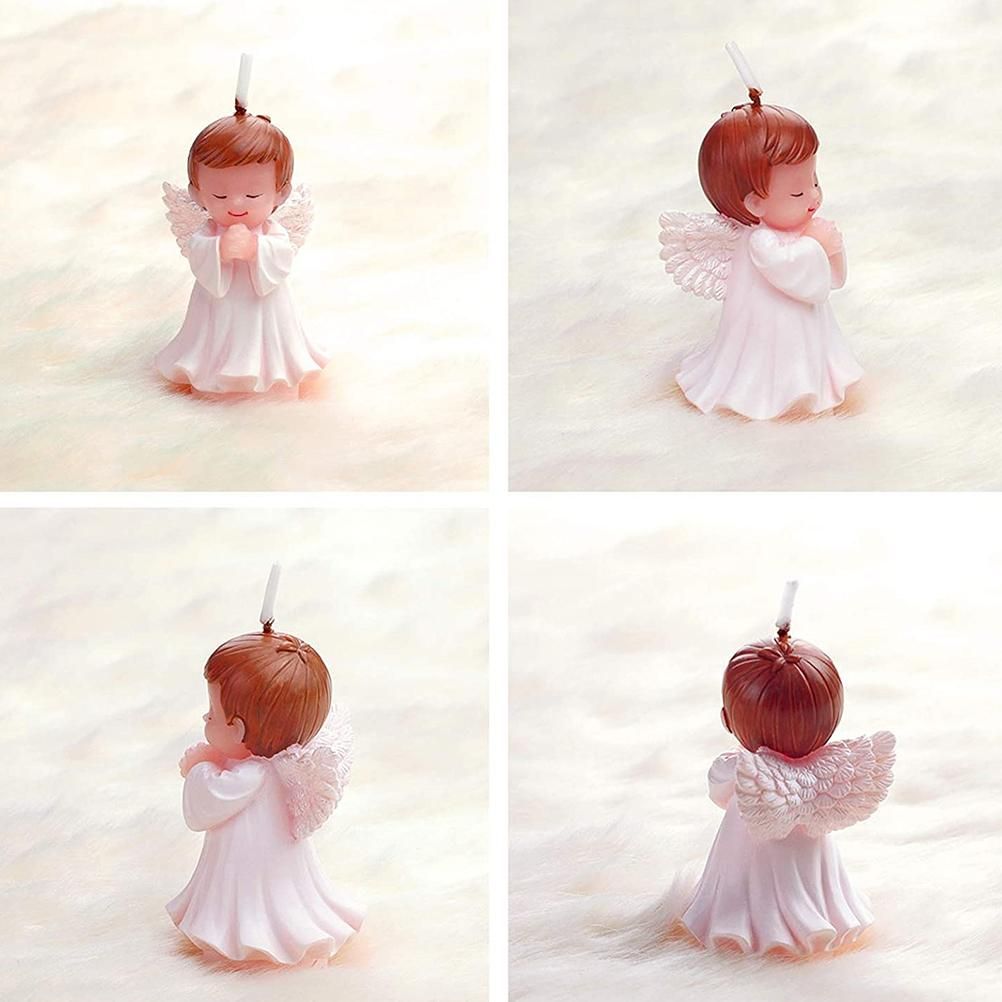 3D Angel Boy and Girl Silicone Mold DIY Angel Shape Candle Soap Chocolate Candy Mold Kitchen Baking Tool