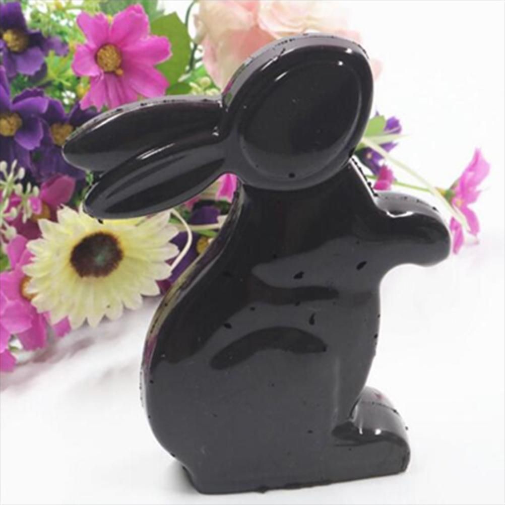 3D Easter Bunny Mold Chocolate Candy Cake Jelly Baking Tools Non Stick DIY Mold for Easter Decoration
