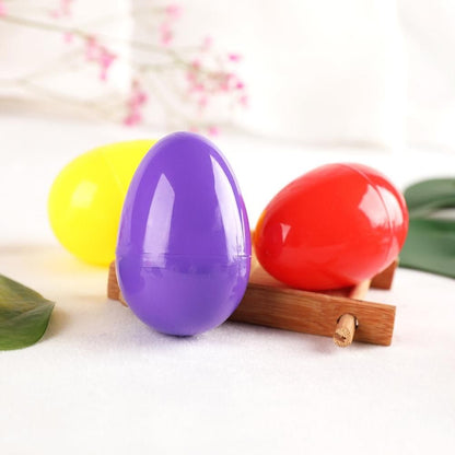 12PCS Colorful Easter Eggs Fillable Easter Eggs Crafts Basket Stuffers for Easter Party Games