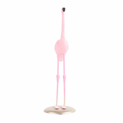 Cute Resin Pink Flamingo Ornament Tabletop Decoration Living Room Decoration Cake Decor