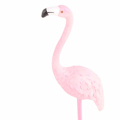 Cute Resin Pink Flamingo Ornament Tabletop Decoration Living Room Decoration Cake Decor