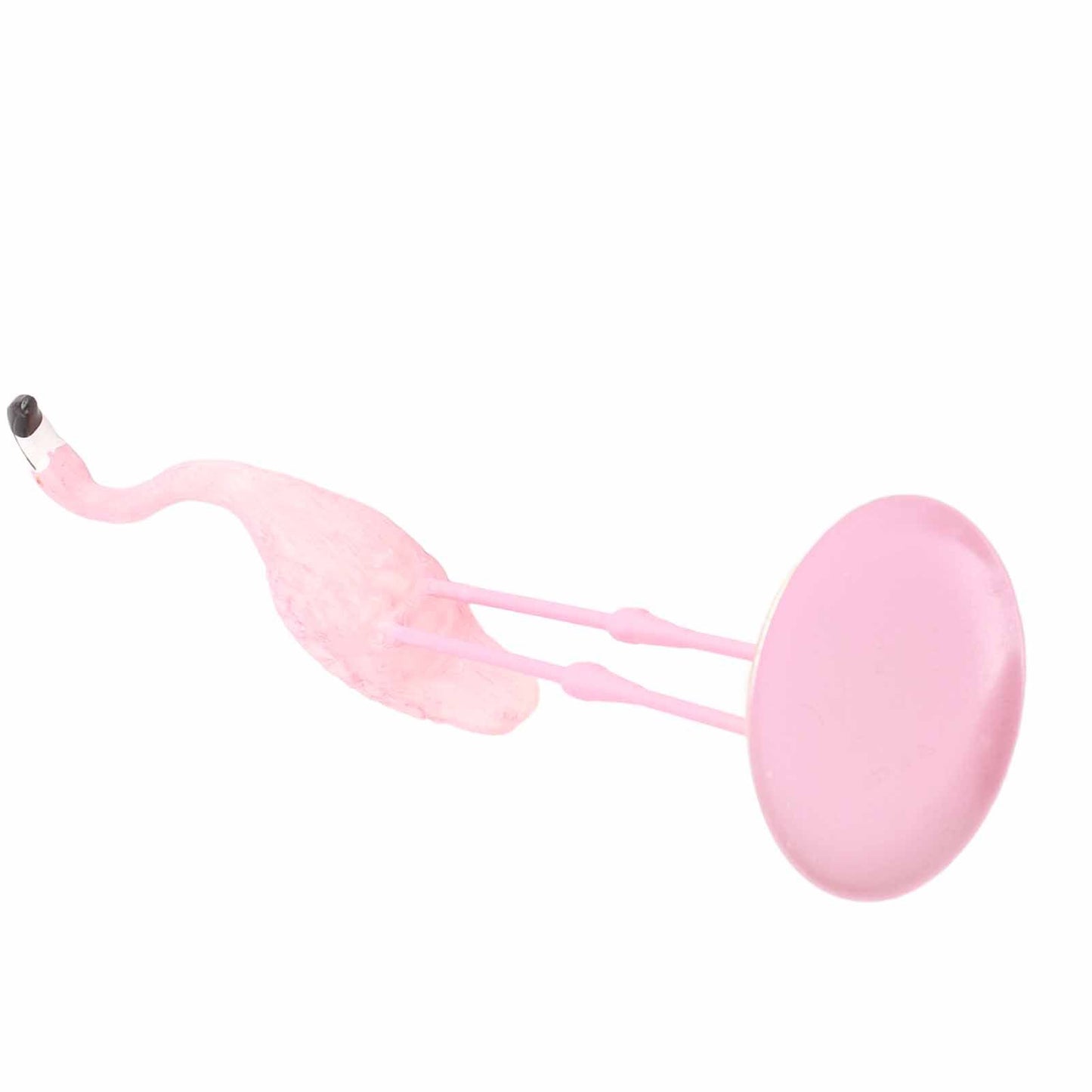 Cute Resin Pink Flamingo Ornament Tabletop Decoration Living Room Decoration Cake Decor