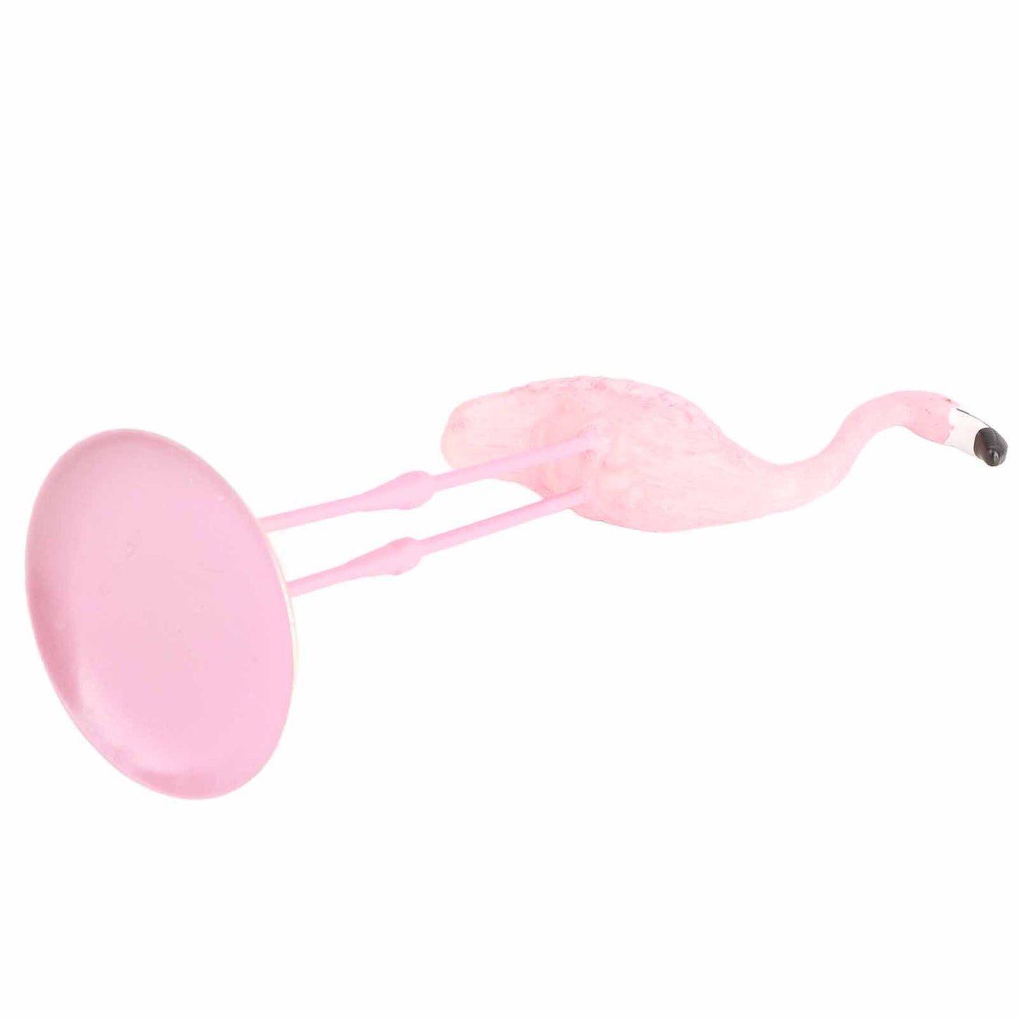 Cute Resin Pink Flamingo Ornament Tabletop Decoration Living Room Decoration Cake Decor