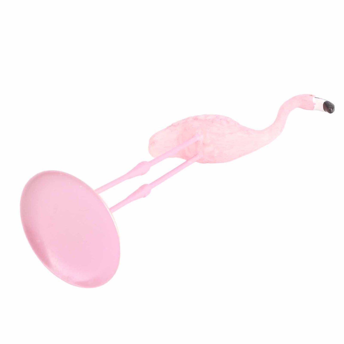 Cute Resin Pink Flamingo Ornament Tabletop Decoration Living Room Decoration Cake Decor