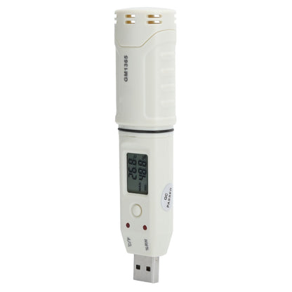 Digital Temperature Humidity Logger Indoor Thermometer Hygrometer Detector Data Recorder W/Alarm