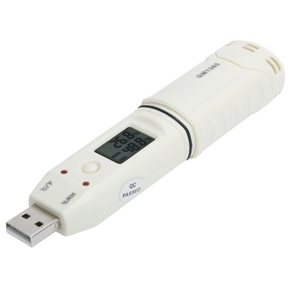 Digital Temperature Humidity Logger Indoor Thermometer Hygrometer Detector Data Recorder W/Alarm