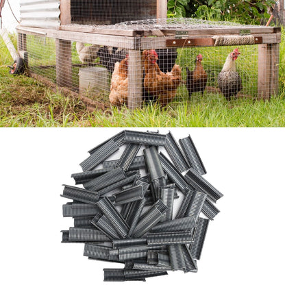 1800pcs M Nails Practical Repairing Tool Accessory for Rabbit Chicken Pigeons Foxes Cages