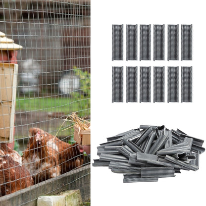1800pcs M Nails Practical Repairing Tool Accessory for Rabbit Chicken Pigeons Foxes Cages