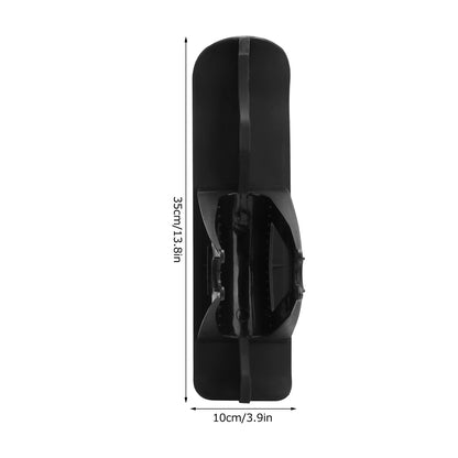 Kids Balanced Scooter Skis Stand Parking Rack Snowboard Equipment for Winter Skiing Black