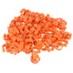 100pcs Birds Foot Rings Number Identification Pigeon Leg Bands Poultry Clip RingOrange
