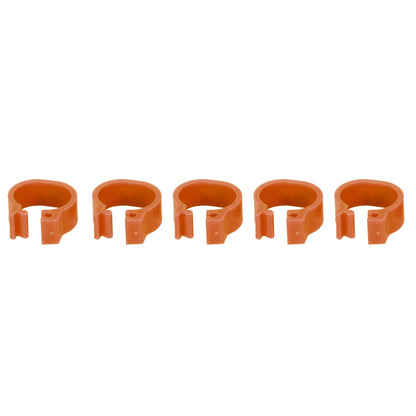 001‑100 Numbered Bird Leg Bands 8mm Poultry Identify Rings Accessory for Birds PigeonsCoffee