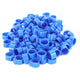 200Pcs 10mm Pigeons No Word Leg Ring Poultry Foot Clip Identification Ring Birds SuppliesBlue