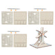4 Sets Wooden Water Wheel Toys DIY Children Technology DIY Assembly Puzzle Model