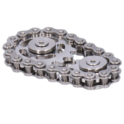 Gyroscope Sprockets Chains Flywheel Stress Relief Decompression Toys for Kids AdultsStainless Steel