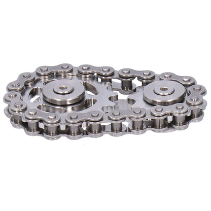 Gyroscope Sprockets Chains Flywheel Stress Relief Decompression Toys for Kids AdultsStainless Steel