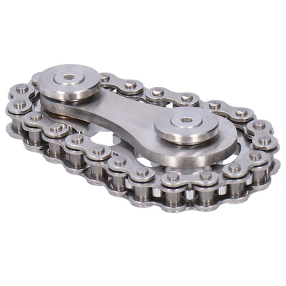 Gyroscope Sprockets Chains Flywheel Stress Relief Decompression Toys for Kids AdultsStainless Steel