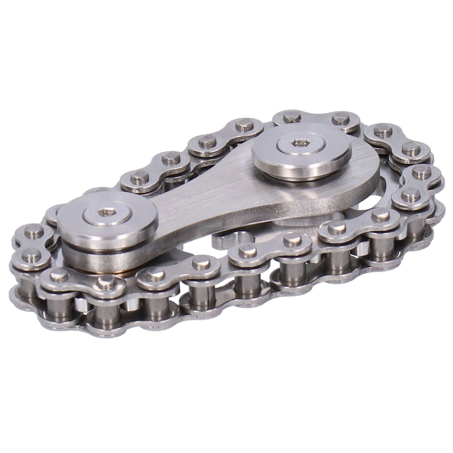 Gyroscope Sprockets Chains Flywheel Stress Relief Decompression Toys for Kids AdultsStainless Steel
