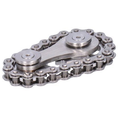 Gyroscope Sprockets Chains Flywheel Stress Relief Decompression Toys for Kids AdultsStainless Steel