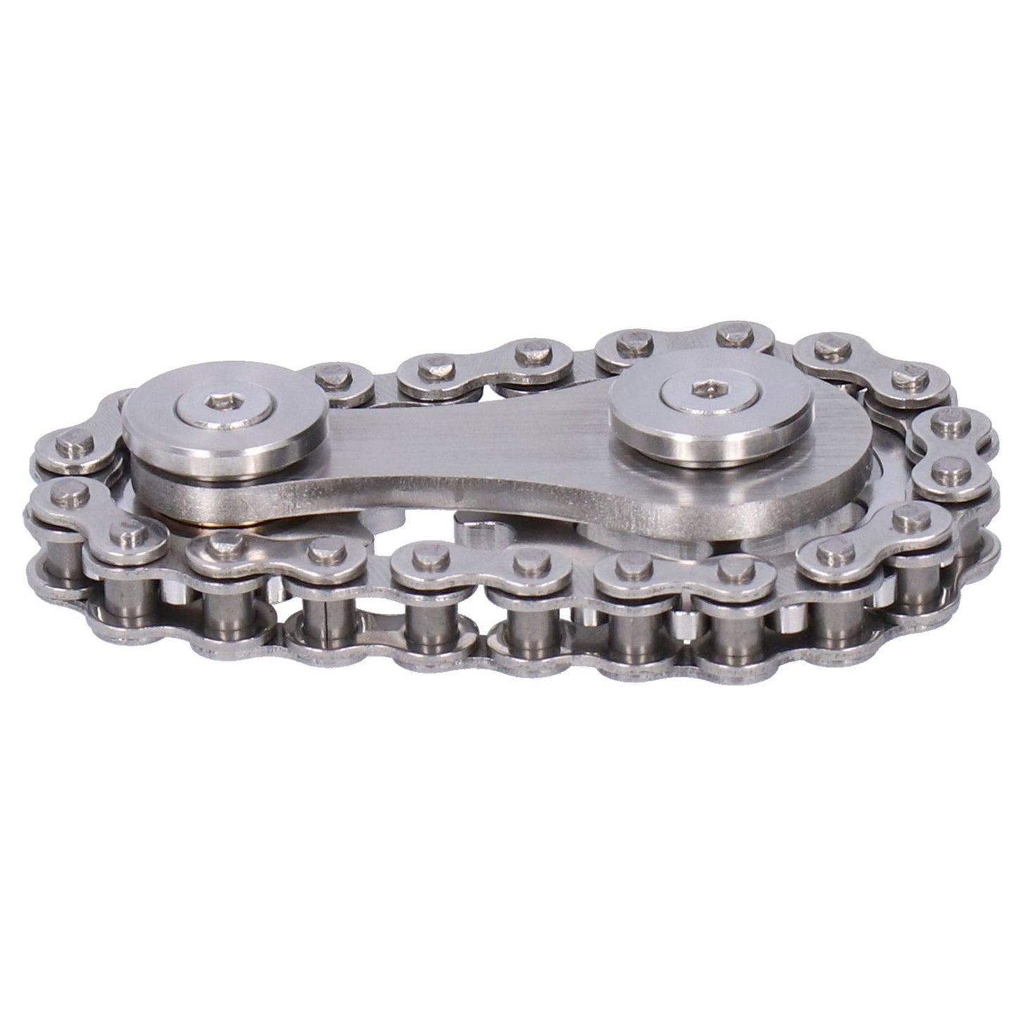 Gyroscope Sprockets Chains Flywheel Stress Relief Decompression Toys for Kids AdultsStainless Steel
