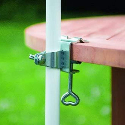 Balcony Umbrella Holder Parasol Table Clamp Patio Beach Umbrella Holder for Parasols 24mm-32mm Diameter