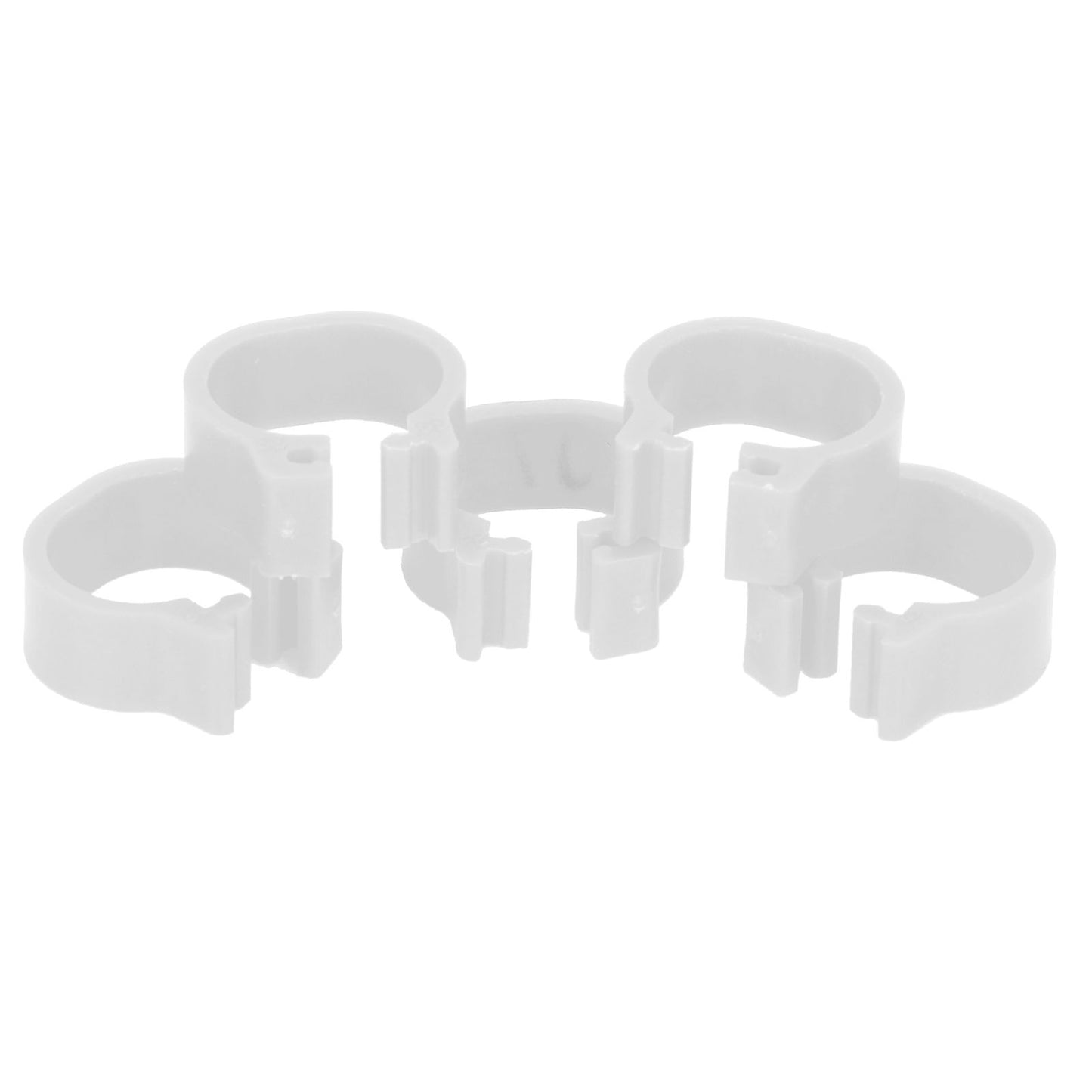001-100 Numbered Bird Foot Ring Reusable Pigeons Identify Clip Poultry AccessoryWhite