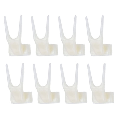 20Pcs Plastic Bird Fruit Fork Lightweight Pet Parrots Toy Bird Supplies Convenient Feeder