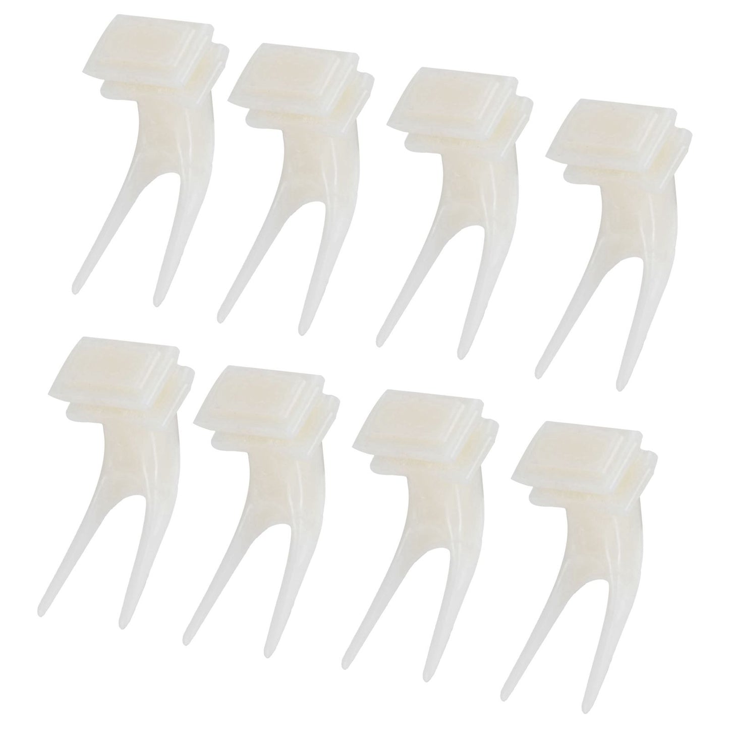 20Pcs Plastic Bird Fruit Fork Lightweight Pet Parrots Toy Bird Supplies Convenient Feeder