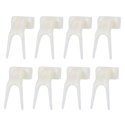 20Pcs Plastic Bird Fruit Fork Lightweight Pet Parrots Toy Bird Supplies Convenient Feeder