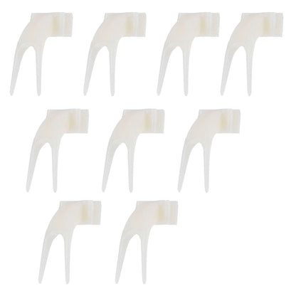 20Pcs Plastic Bird Fruit Fork Lightweight Pet Parrots Toy Bird Supplies Convenient Feeder