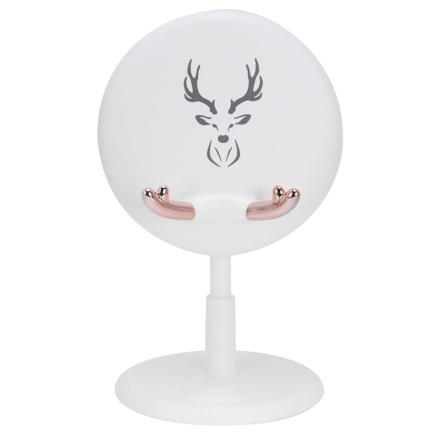 Cute Mobile Phone Holder Folding Mobile Phone Desktop Bracket for Live BroadcastWhite