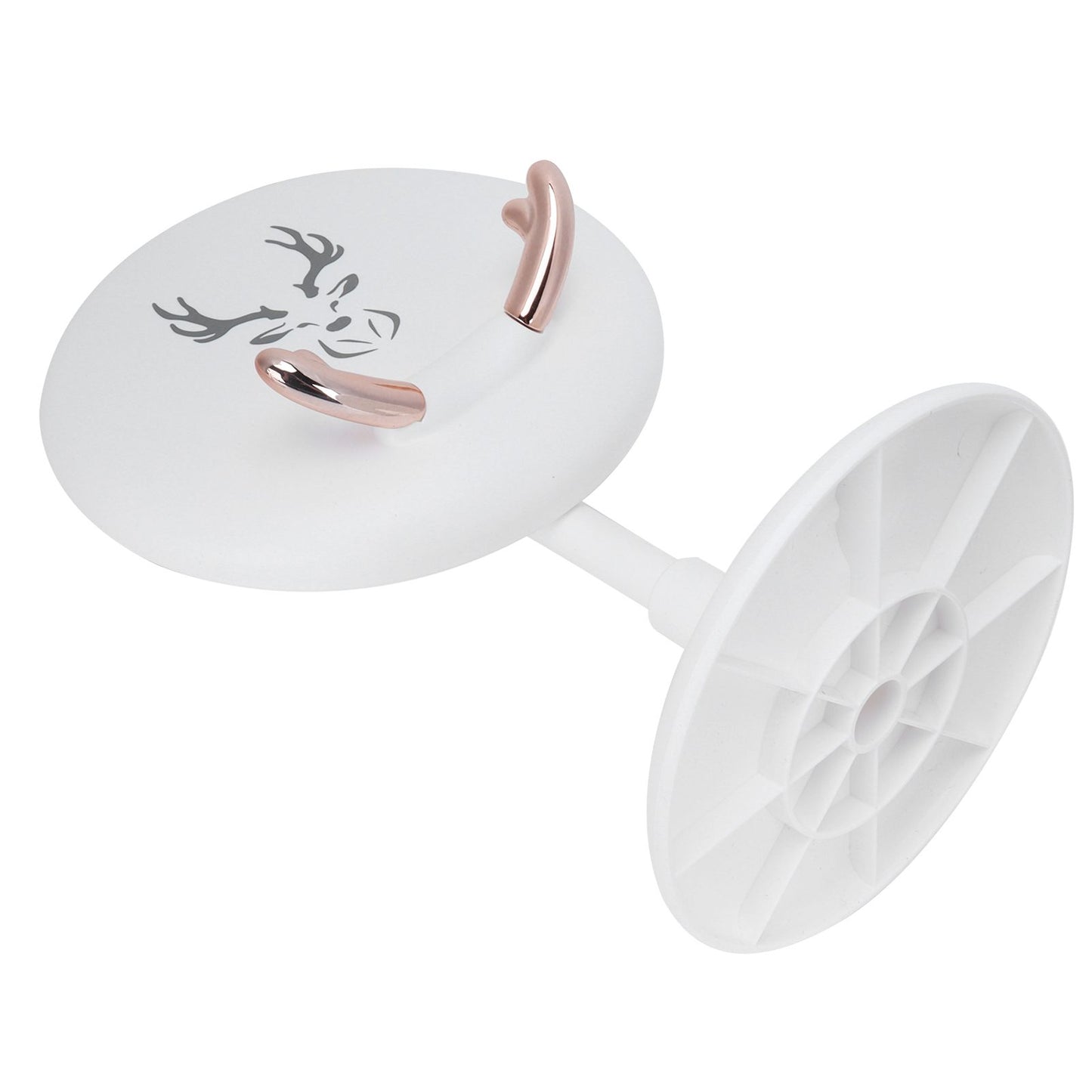 Cute Mobile Phone Holder Folding Mobile Phone Desktop Bracket for Live BroadcastWhite