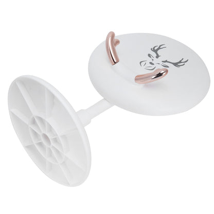 Cute Mobile Phone Holder Folding Mobile Phone Desktop Bracket for Live BroadcastWhite