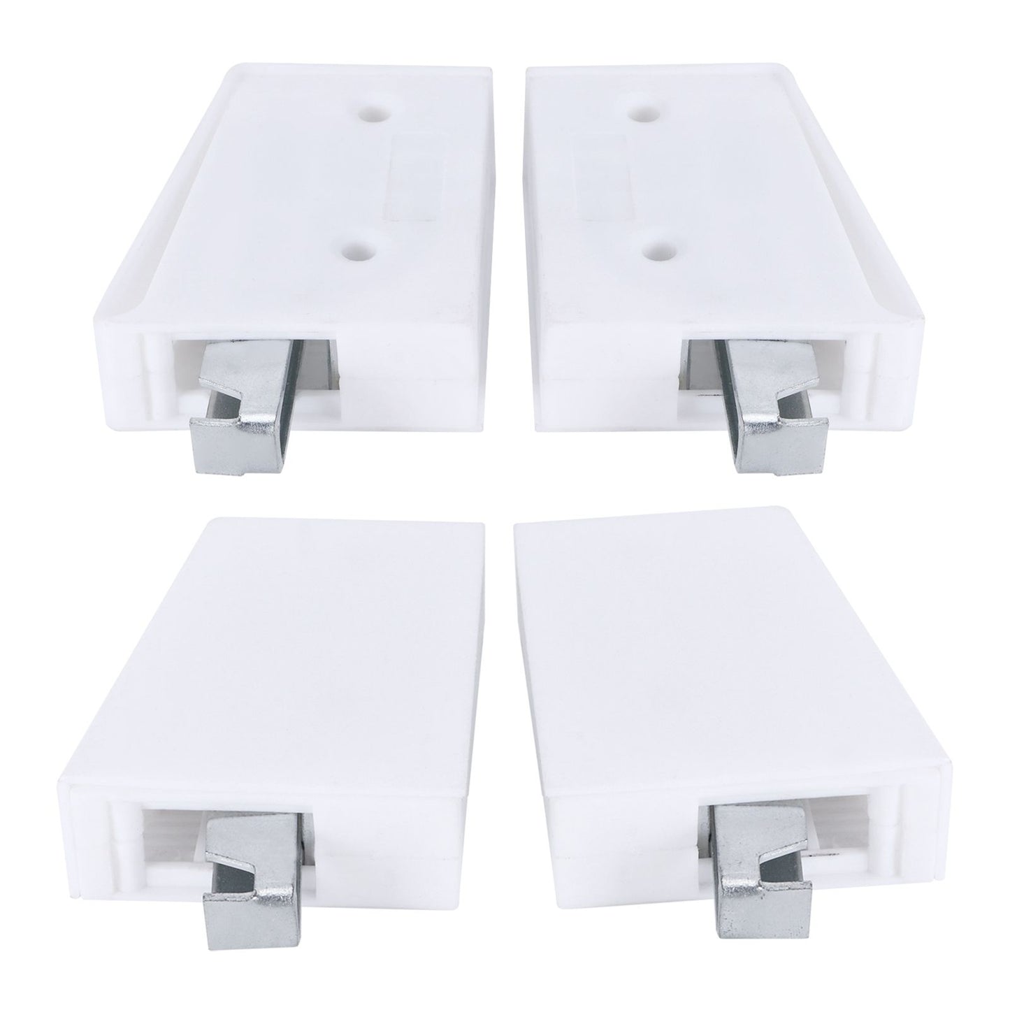 2Set Adjustable Cabinet Hanger with Mounting Plate Cupboard Furniture Hardware Parts