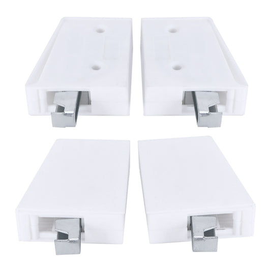 2Set Adjustable Cabinet Hanger with Mounting Plate Cupboard Furniture Hardware Parts