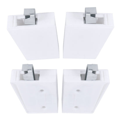 2Set Adjustable Cabinet Hanger with Mounting Plate Cupboard Furniture Hardware Parts