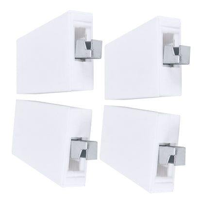2Set Adjustable Cabinet Hanger with Mounting Plate Cupboard Furniture Hardware Parts