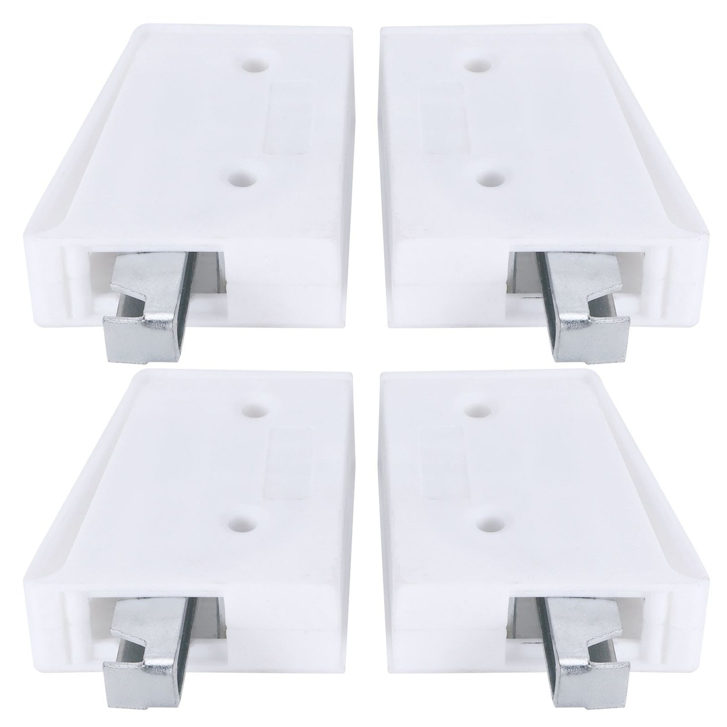 2Set Adjustable Cabinet Hanger with Mounting Plate Cupboard Furniture Hardware Parts