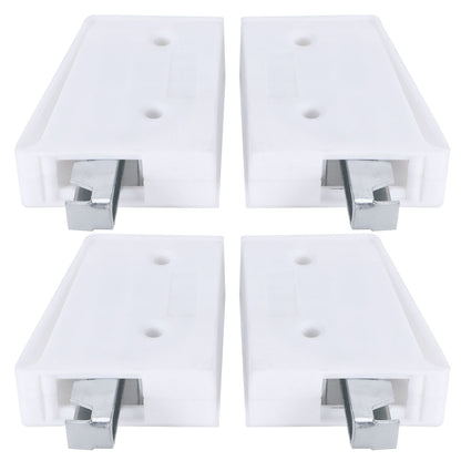 2Set Adjustable Cabinet Hanger with Mounting Plate Cupboard Furniture Hardware Parts