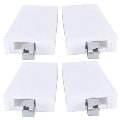 2Set Adjustable Cabinet Hanger with Mounting Plate Cupboard Furniture Hardware Parts