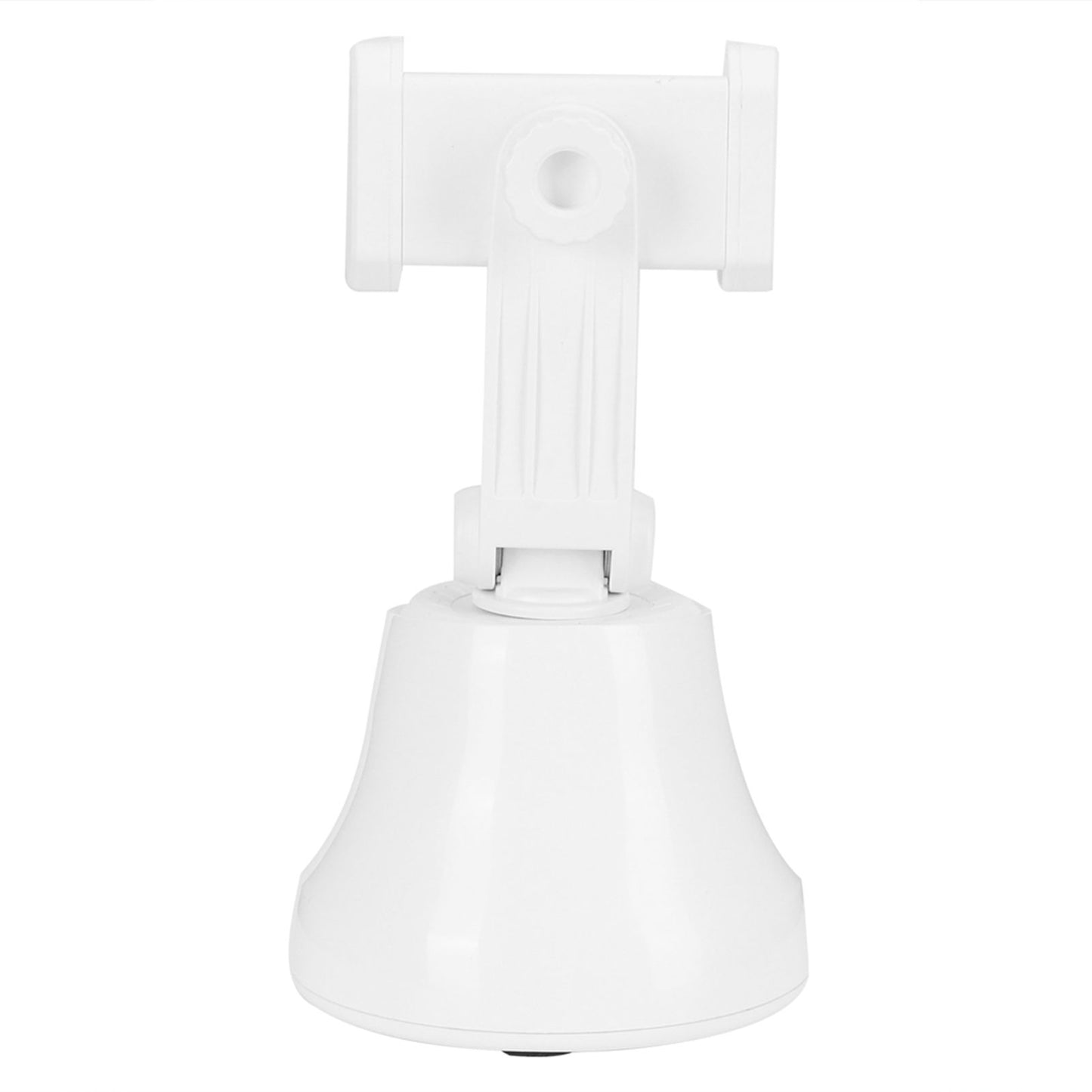 360 Degree Rotating Ballhead Smart Face Object Tracking Phone Camera Bracket Holder for Live StreamingWhite