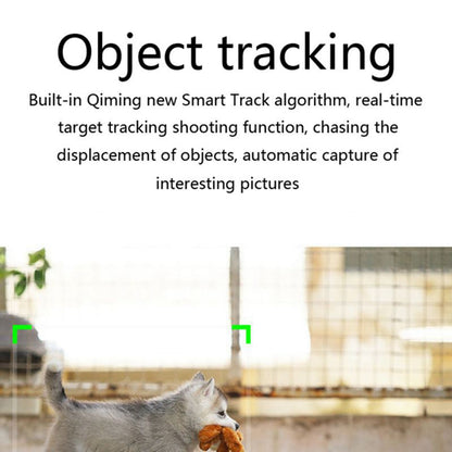 360 Degree Rotating Ballhead Smart Face Object Tracking Phone Camera Bracket Holder for Live StreamingWhite