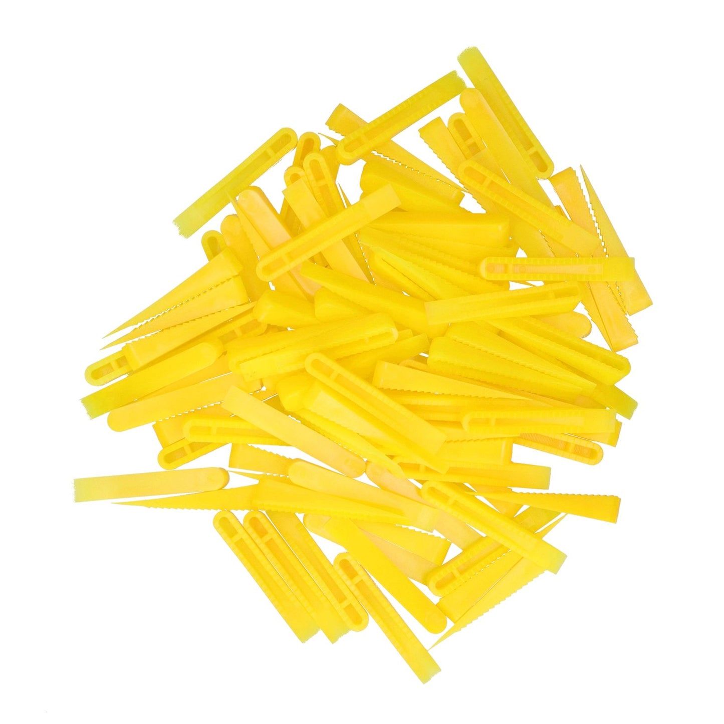 100PCS Wedges Tile Leveling System Ceramic Tile Leveler Floor Construction Tools