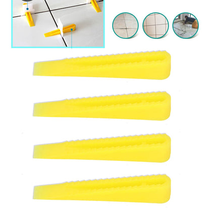 100PCS Wedges Tile Leveling System Ceramic Tile Leveler Floor Construction Tools